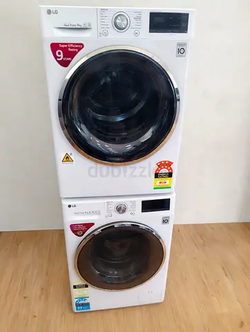 🔥 LG TWIN WASH TOWER - 9KG WASHER + 9KG HEAT PUMP DRYER 🔥  ✅ Model: LG Direct Drive