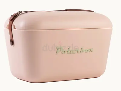 Polarbox Portable Cooler / Ice Chest - Soft Pink, Carry Handle