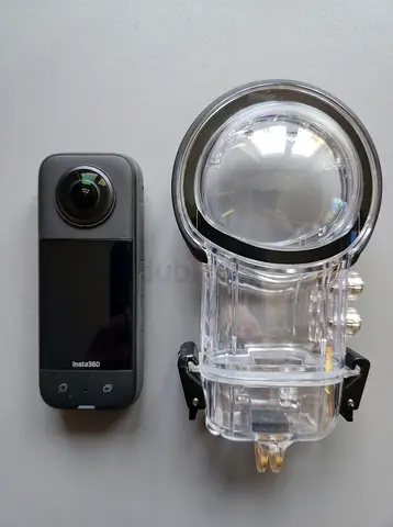 Insta360 X3 360 Camera + Dive Case + Selfie Stick, Boxed