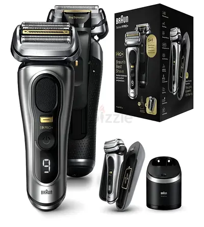 Braun Series 9 Pro+ Electric Shaver - Excellent Condition, With Clean & Charge Dock