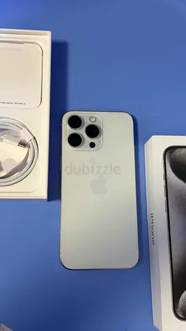 Iphone 15 promax 256gb White titanium