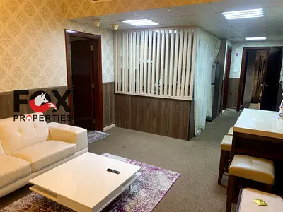 Furnished 1-Bedroom Apartment for Annual Rent in City Tower, Ajman. 2 bathrooms and balcony. AED 34