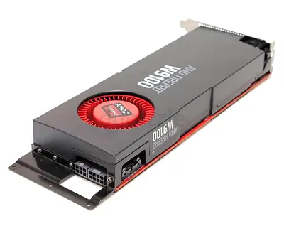 AMD FirePro W9100 Graphics card - 16GB GDDR5,  Mini 5 DisplayPort, multi output 4K resolution