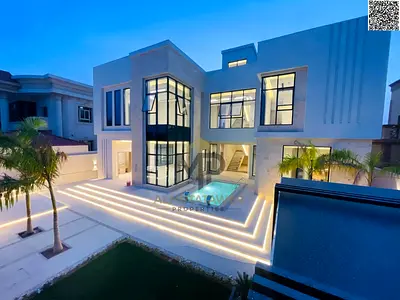 Luxury living begins here... a fully equipped villa featuring smart services and long-term warranties, including for electricity and water systems.