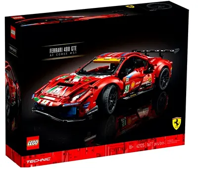 Ferrari 488 GTE lego