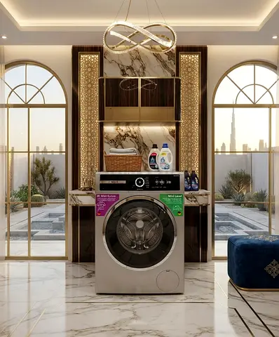 BOSCH Series 8 9kg Washing Machine – Full Touch Panel, Good Condition, Free Delivery