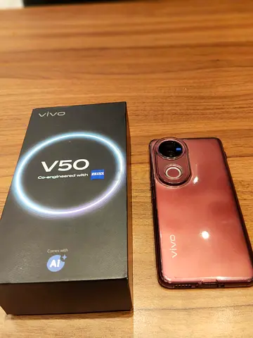 Vivo V50 (12/512GB) with box — Good condition, includes case