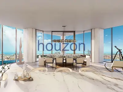 Sea View | Corner Unit | 2BR + Maids | High Floor
