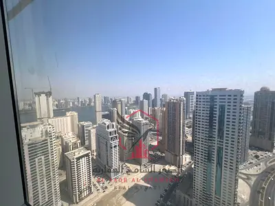Spacious 3BR Apartment with a Sea View balcony Parking Gym + Pool