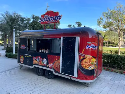 Mobile Food Trailer / Branded Noodle Food Truck - Ready to Operate