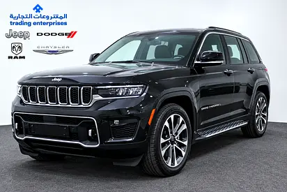 2024 | Jeep | Grand Cherokee Overland 2 Row | Certified by Alfuttaim