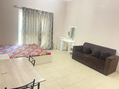 Family Room for Rent: Fully Furnished | Private Bathroom | Prime Location near Al Maya Supermarket |