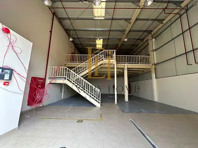 40-KW ELECTRICITY 2600/ SQFT WAREHOUSE WITH MEZZANINE IN SAJJA SHARJA