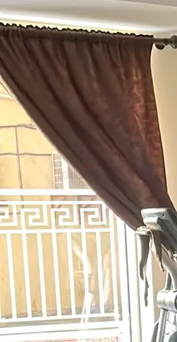 Elegant Ikea Curtain (patterned) with free accessorues
