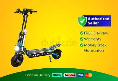 Wind Horse Electric Scooter 3000W120KM Range 85KM Speed, H3 | New | Warranty | FREE Delivery