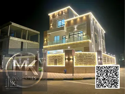 Luxury Corner villa Modern Dishing for Sale IN Al Zahya AJMAN