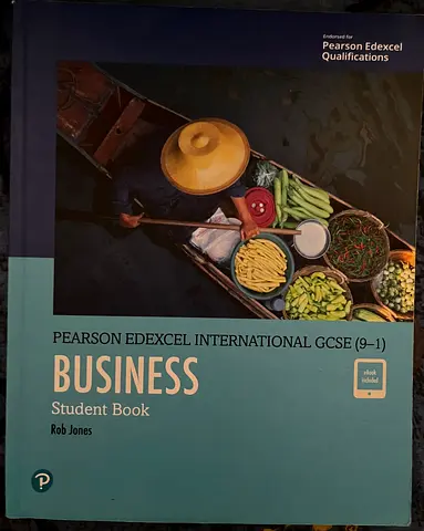 Pearson Edexcel International GCSE (9–1) Business Student Book by Rob Jones