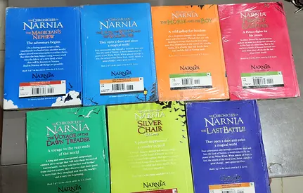 Set of 7 Chronicles of Narnia Paperback Books - C.S. Lewis
