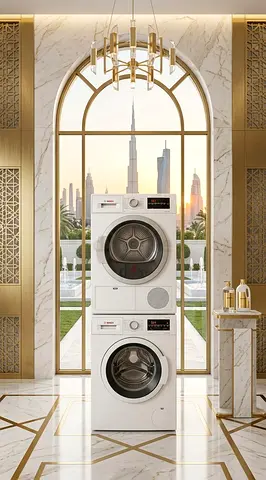 Bosch Serie 6 9kg Washer & Dryer Set – Separate Units