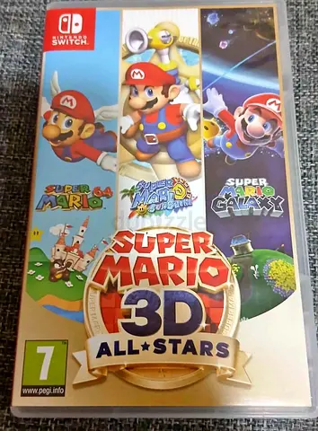 Switch games super mario 3d all star