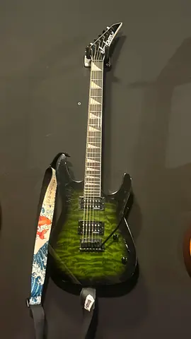 Jackson Electric Guitar - Green Quilted Top, HSS, Tremolo