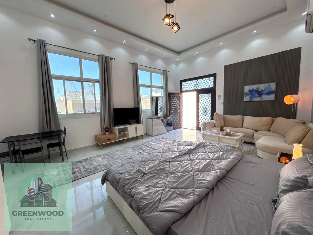 European Luxury Fully Furnished Big Studio with Private Entrance 3800 Monthly