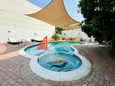 Shared Pool Private Garden 4BR+Maids Close to Beach & Umm Suqeim Park Compound Villa