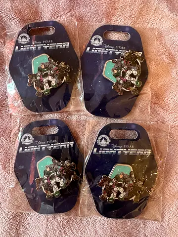 Set of Sealed Disney Pixar Buzz Lightyear Pin Original