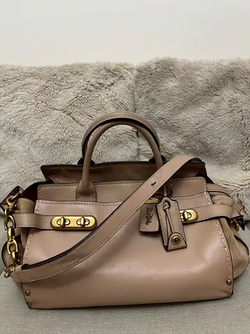 Coach 1941 Premium Double Swagger Satchel Bag
