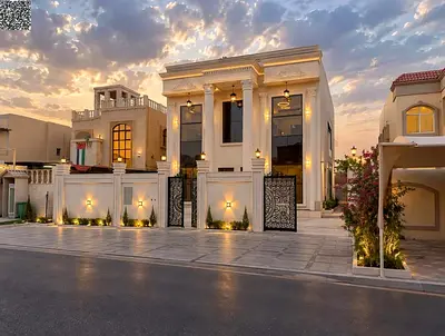 Classic villa in Al Muwaihat 1, prime location close to all services, with a private pool, freehold ownership for all nationalities.