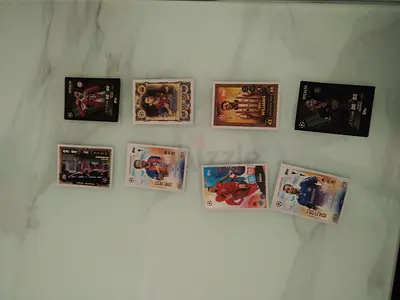 ON SALE!!!!!!! Collection of 8 Football Trading Cards - Assorted Players (Good Condition)