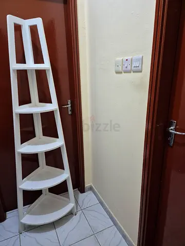 Ikea white wood stand