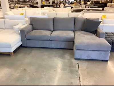 Crate&Barrel Axis _ feather 🪶 filled L Shape Sofa Perfect Condition