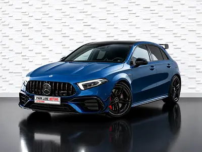 2021 MERCEDES-AMG A 45 S 4MATIC+ | 2.0L TURBO INLINE-4 | AWD | GCC | EXTENDED WARRANTY-0