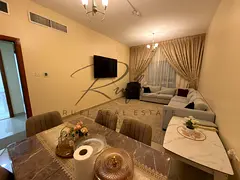 newly furnished 2 bedroom and hall with brand new furniture for rent in al nuamiya towers C on highe