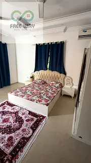 Al Rawda 3 – near the Dubai exit Furnished studio for monthly rent Separate kitchen – spacious l