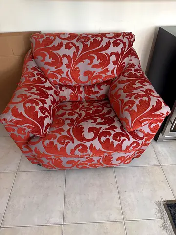 Arm chair & couch; tv stand and tv; 2 beds & side tables; dish washer; microwave;desk