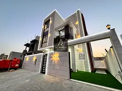 Modern Villa for Rent in Al Zahya 2, Ajman A luxurious modern villa featuring an elegant design, spa