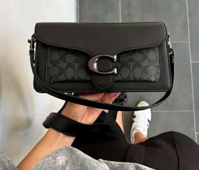 Black Coach Crossbody Bag - Small Shoulder Bag