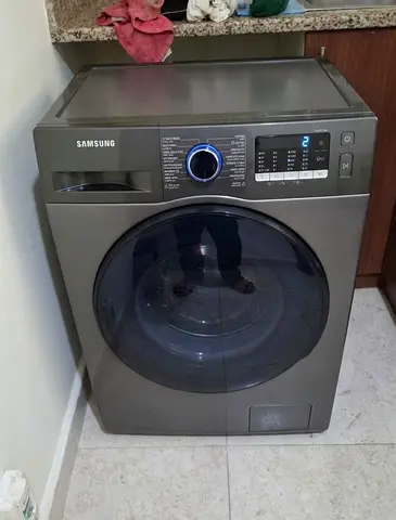Samsung 8Kg/6Kg Front Loading Washer Dryer Combo with Ecobubble™ & Hygiene Steam (Inox Color)