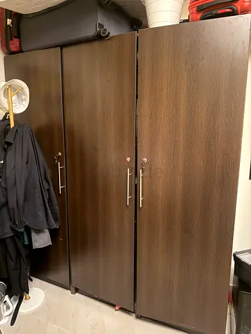 3 single wardrobes for sale