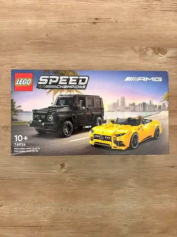 BARGAIN BRAND NEW LEGO 76924 SPEED MERCEDES AMG G 63 & MERCEDES AMG SL 63