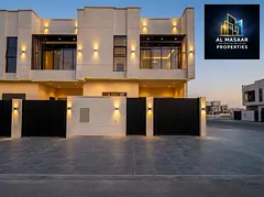 Own a freehold, super-deluxe finished villa in Ajman at an attractive priceโwith no annual fees. T