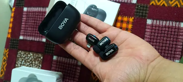 BOYA Wireless Earbuds with Charging Case - Used, Good Condition