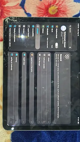 Ipad air 4 64gb damaged screen
