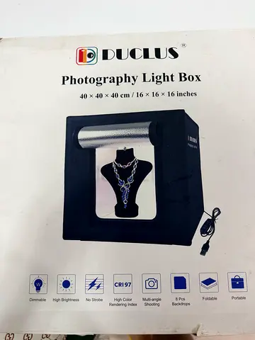 Photography light box brand new