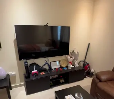 Tv table for sale / dark brown