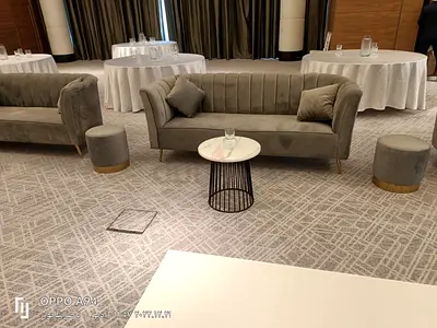 Sofa grey Velvet 12pcs available