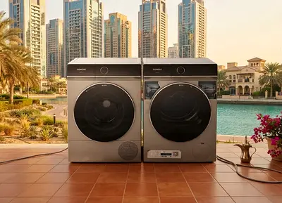 Siemens iQ700 Latest Version Washing Machine & Dryer – Separate Units | Complete Set
