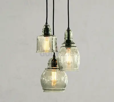 Pottery barn pendant lights